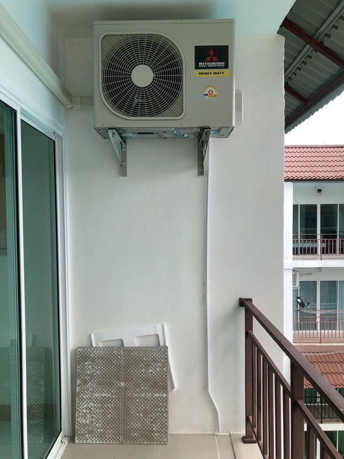 รูป เอดี รีสอร์ท ชะอำ จังหวัดเพชรบุรี พื้นที่: 25 ตร.ม. ตึก B ชั้น 8 (ชั้นบนสุด) วิวสระว่ายน้ำและสวน - รูปที่ 8/13