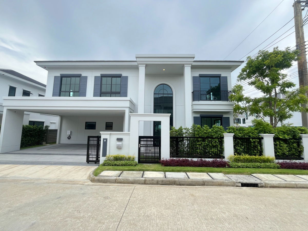 picture Last Corner Unit in the Zone! Setthasiri Don Mueang: A 308 sq.m. House on a 75.3 sq. wah Plot 4 Bedrooms, 5 Bathrooms, 3 Parking Spaces - 1/33
