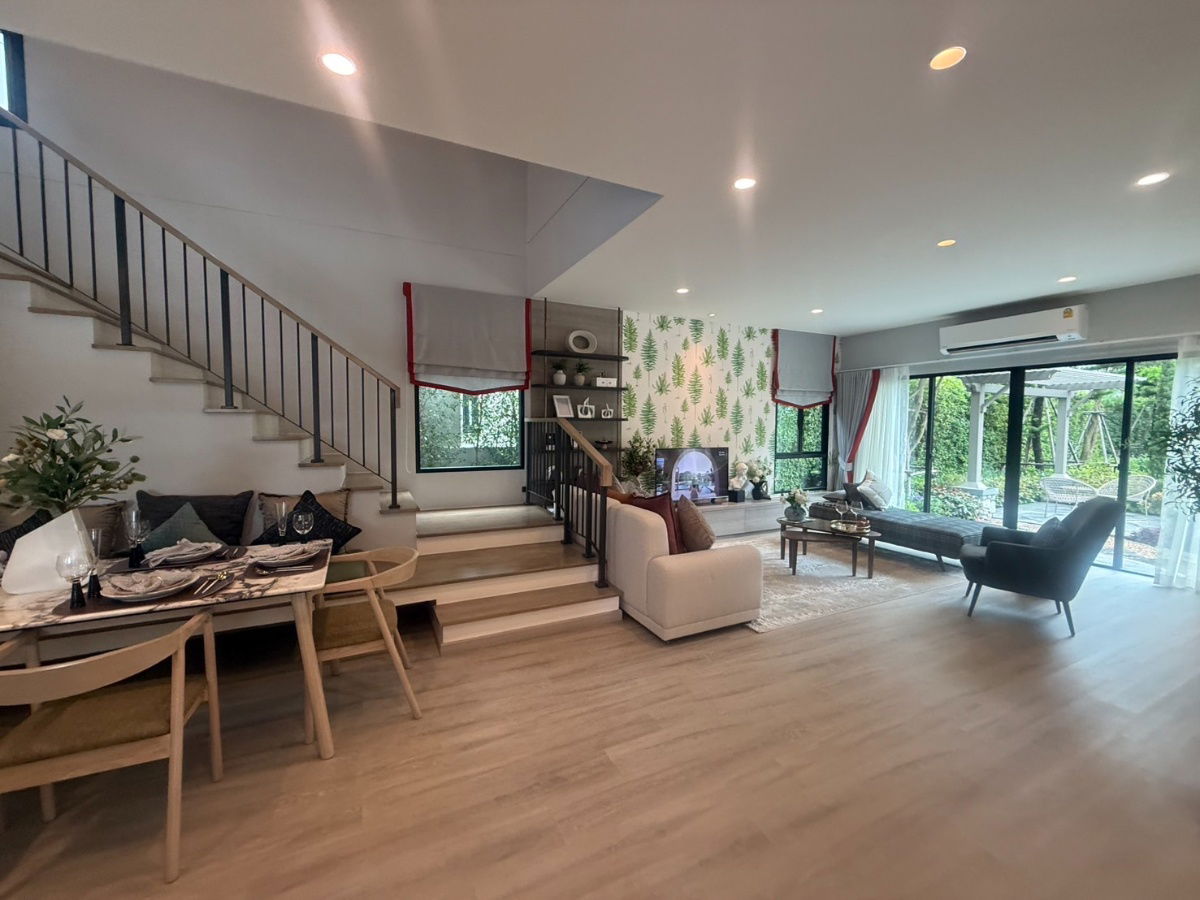รูป ขายบ้านตัวอย่าง Fully furnished อณาสิริพายัพ แปลงหัวมุมหน้าสวน วิวสวย - รูปที่ 6/11