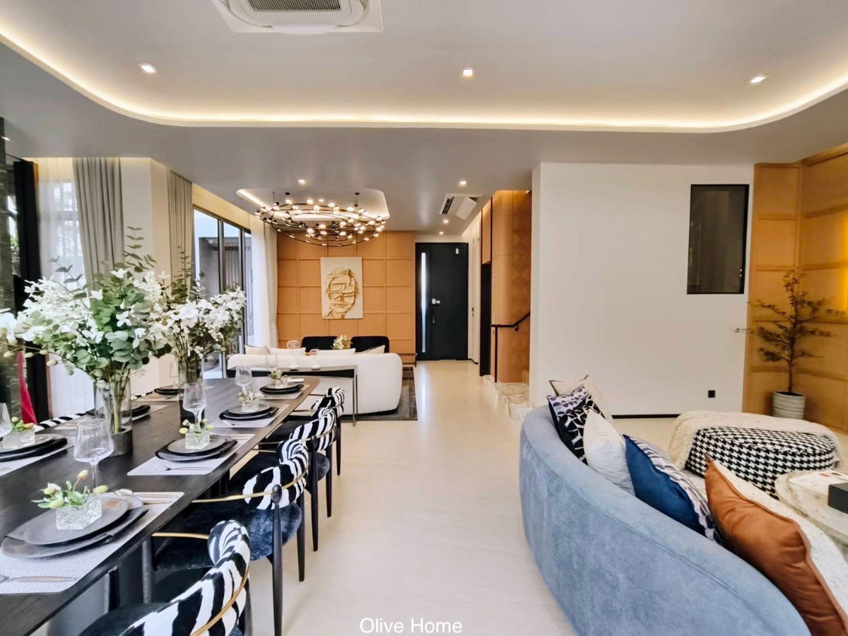 รูป บ้านเดี่ยว 3 ชั้น ระดับ Luxury พร้อมลิฟต์และสระว่ายน้ำส่วนตัว Providence Lane เกษตรนวมินทร์ โครงการใหม่จากสัมมากร  - รูปที่ 8/27
