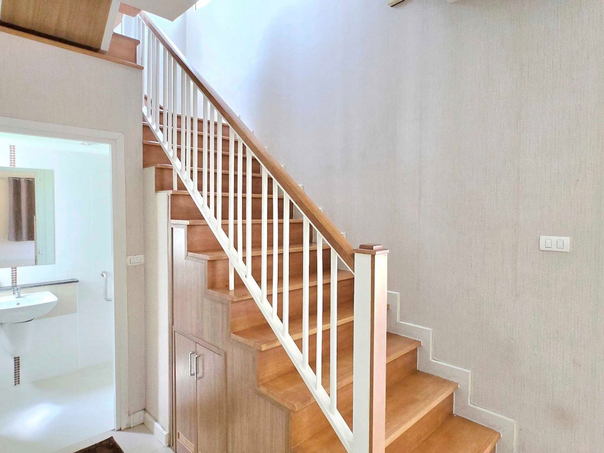 picture 2-story detached house for rent in Passorn Prestige Village, Rangsit, Khlong 2 Located on a main road. - 11/11