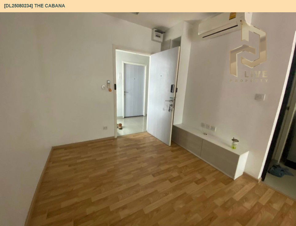 รูป DL25080234 ให้เช่าคอนโด เดอะ คาบาน่า (The Cabana) ใกล้ BTS สำโรง พร้อมเข้าอยู่ โทรด่วน 0638692663 LineID @655ebbvc - รูปที่ 3/9