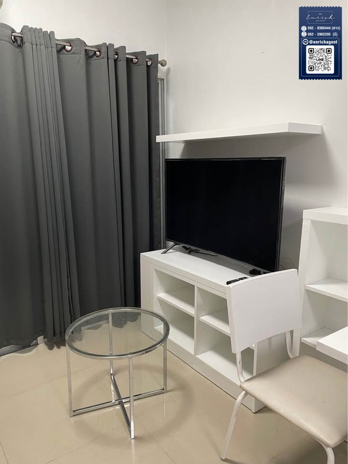 picture 💙For rent A Space Asoke-Ratchada, beautiful room, next to the swimming pool, near MRT Rama 9💙 Call 062-2962295 Ni// Line ID: @enrichagent - 3/14