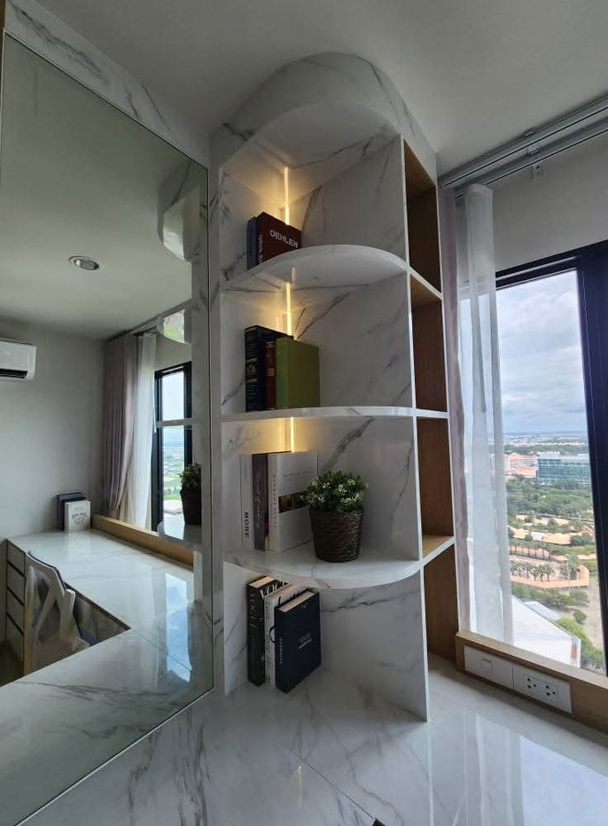 รูป 🩸 ให้เช่า​ Terra​ ​Residence​ วิวธรรมศาสตร์, ทิศเหนือ, พท.30 ตรม.ชั้น​ 31, บิ้วอินน์จัดเต็ม, เครื่ิองดูดควัน, เครื่ิองอบผ้า - รูปที่ 5/24