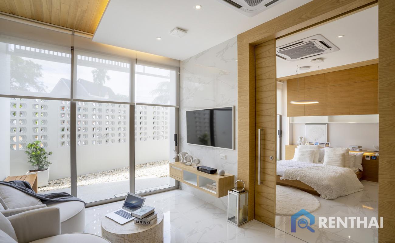 รูป บ้านสไตล์โมเดิร์นในภูเก็ตของคุณ ดีไซน์ทันสมัย ทำเลเยี่ยม ใช้ชีวิตทรอปิคอลอย่างง่ายดาย - รูปที่ 15/25