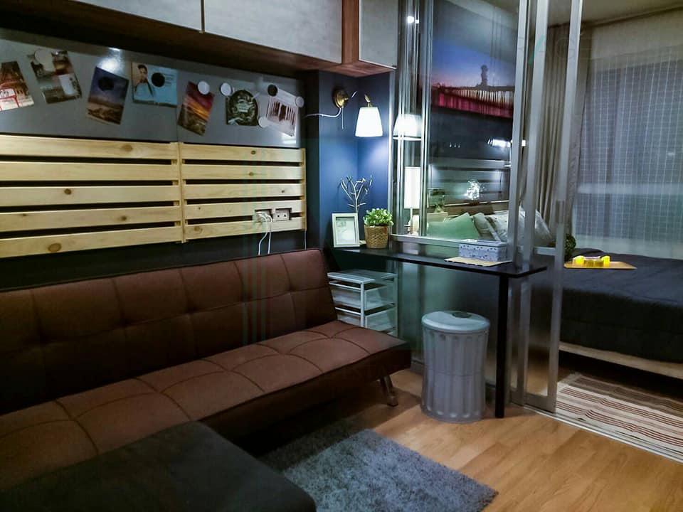 picture For Rent Condo LUMPINI VILLE ONNUT - PHATTHANAKAN Building C1, Floor 2,1 bed room, Room size 23.00 sqm - 5/8