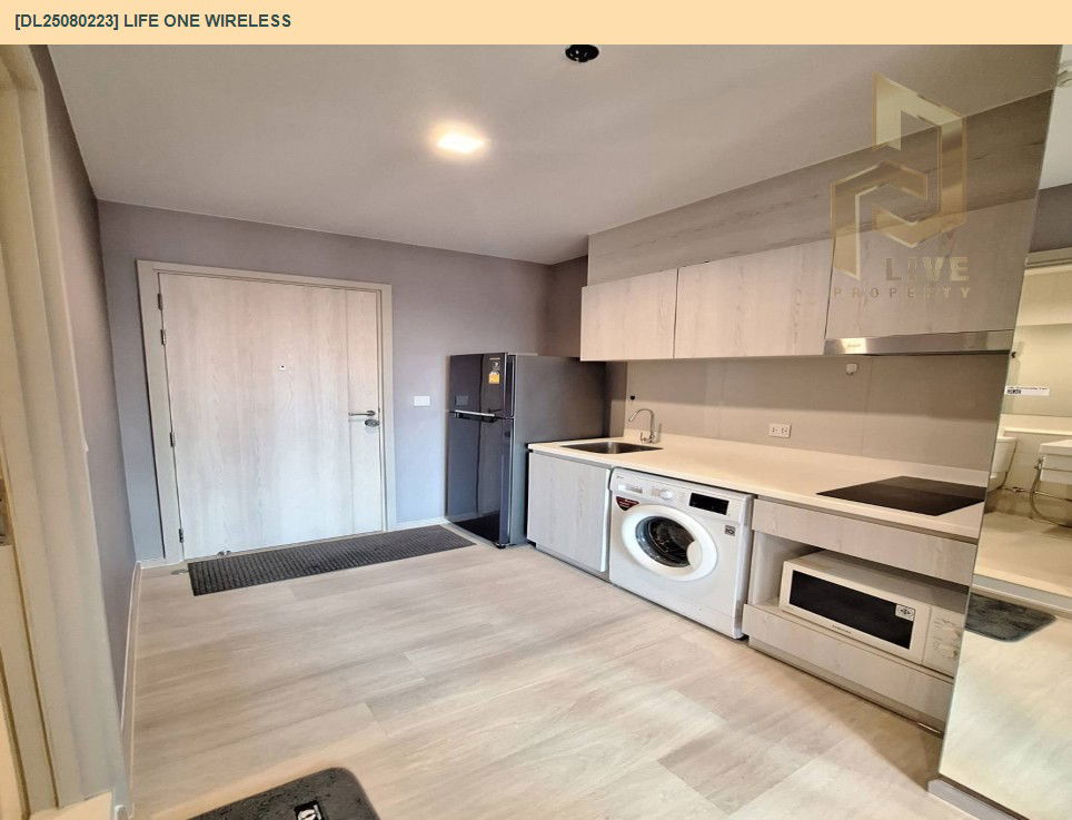 picture DL25080223 Condo for rent, Life One Wireless near BTS Ploen Chit, ready to move in, call urgently 0656133286 LineID @534wlwof - 8/8