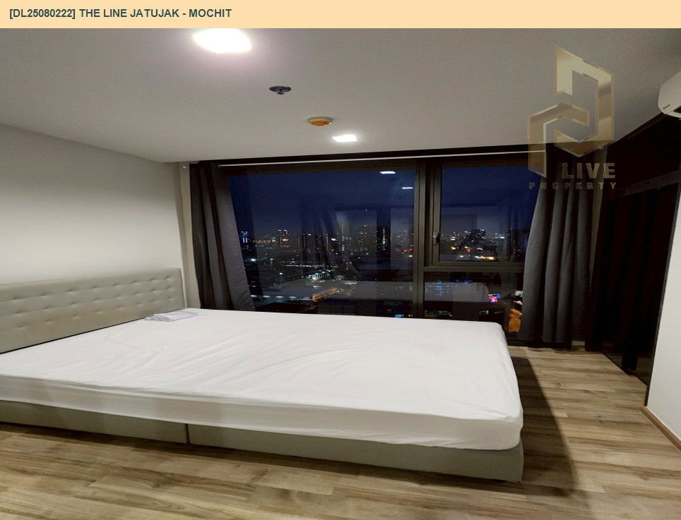 รูป DL25080222 ให้เช่าคอนโด เดอะ ไลน์ จตุจักร - หมอชิต (THE LINE Jatujak - Mochit) ใกล้ BTS สวนจตุจักร พร้อมเข้าอยู่ โทรด่วน 0638692663 LineID @655ebbvc - รูปที่ 3/6