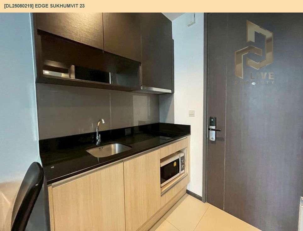picture DL25080219 Condo for rent, Edge Sukhumvit 23 near BTS Asok, ready to move in, call urgently 0656133286 LineID @534wlwof - 5/11