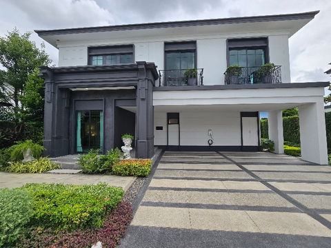 ขายบ้านตัวอย่าง พร้อมอยู่ โครงการเศรษฐสิริ ราชพฤกษ์-สาย1 