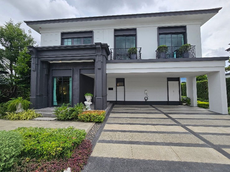 รูป ขายบ้านตัวอย่าง พร้อมอยู่ โครงการเศรษฐสิริ ราชพฤกษ์-สาย1  - รูปที่ 1/10
