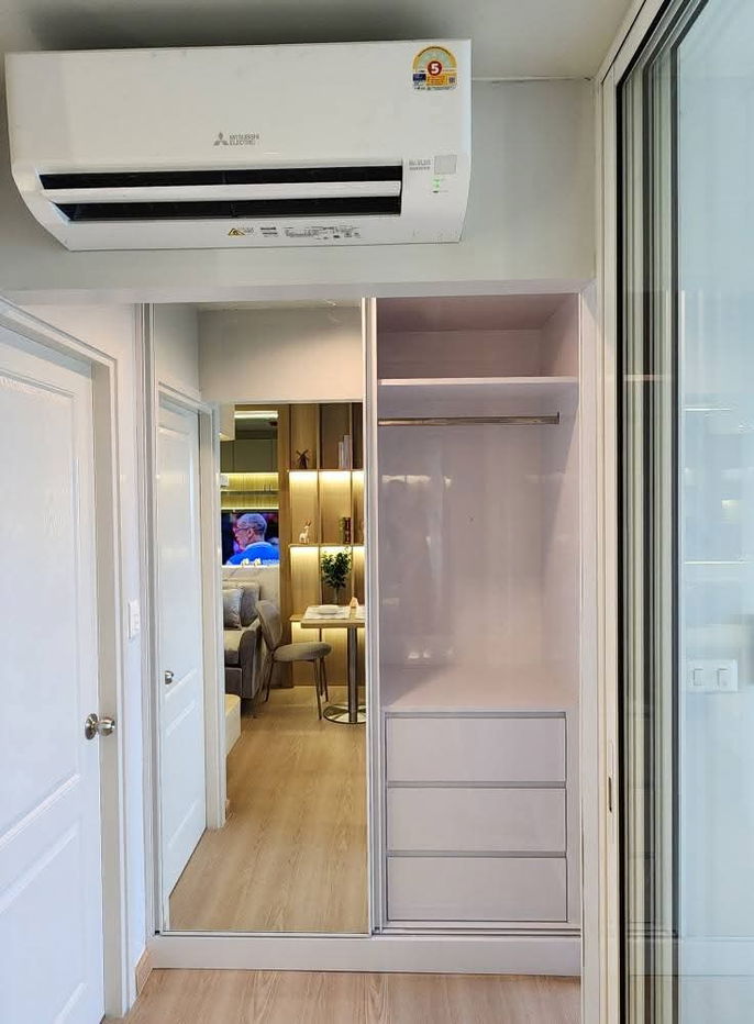 รูป 🩸ให้เช่า​ Terra​ residence​ ​1​ ห้องทิศเหนือ​, วิวธรรมศาสตร์, พท.30 ตรม.ชั้น​ 30, บิ้วอินน์จัดเต็ม, มีเครื่ิองดูดควัน, เครื่ิองอบผ้า - รูปที่ 14/25