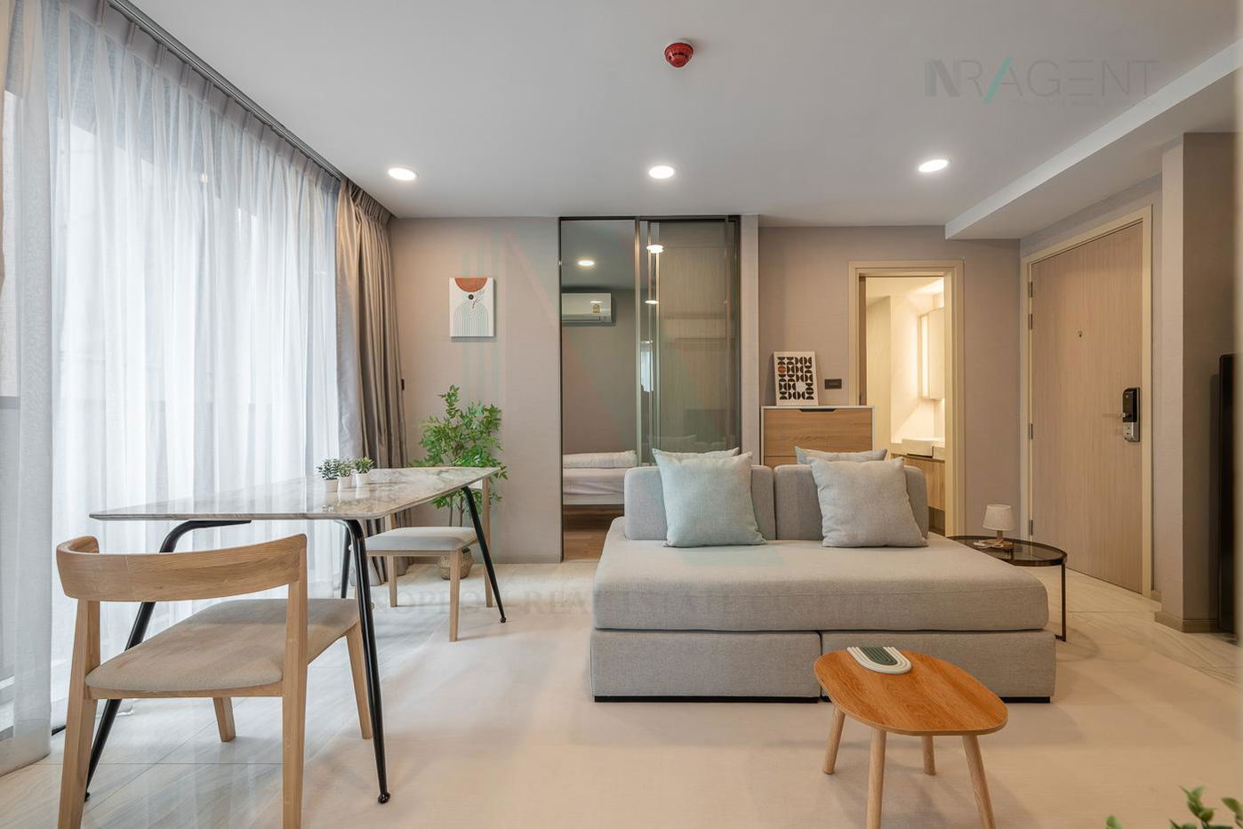 picture 📌 For Rent Condo WALDEN ASOKE Building 1, Floor 4,2 bed room, Room size 48 sqm - 2/8
