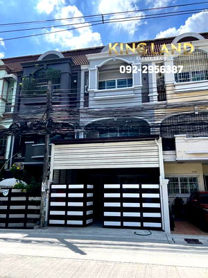 เช่าทาวน์โฮม การไฟฟ้านครหลวง เขตบางเขน : 🏠#ให้เช่าทาวน์โฮมตกแต่งใหม่3ชั้น ย่านเลียบด่วนเอกมัย-รามอินทรา(ลาดพร้าว 71) เนื้อที่ 25 ตร.วา 3 ห้องนอน 4 ห้องน้ำสภาพบ้านใหม่ สวย พร้อมเข้าอยู่ 