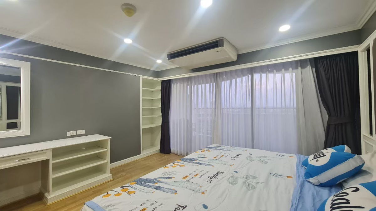 รูป ให้เช่าห้องแต่งพร้อม เฟอร์ครบ ห้องใหญ่ วิวดี ราคาถูก ใกล้ ARL และ MRT สถานีหัวหมาก - รูปที่ 8/29