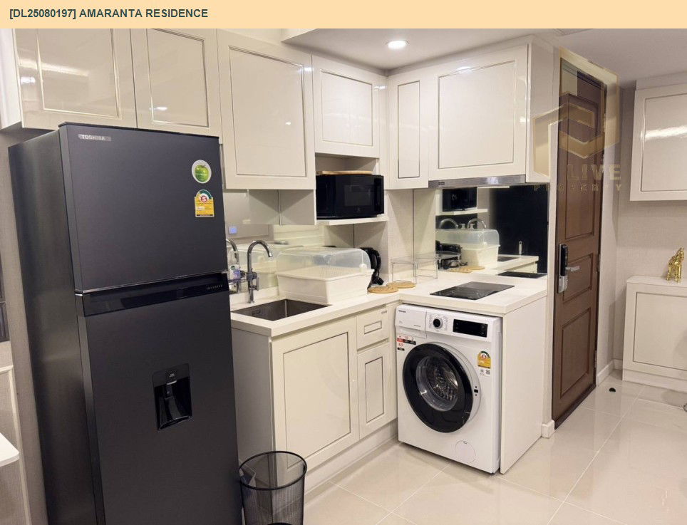 picture DL25080197 Condo for rent, Amaranta Residence near MRT ห้วยขวาง, ready to move in, call urgently 0656133286 LineID @655ebbvc - 6/9