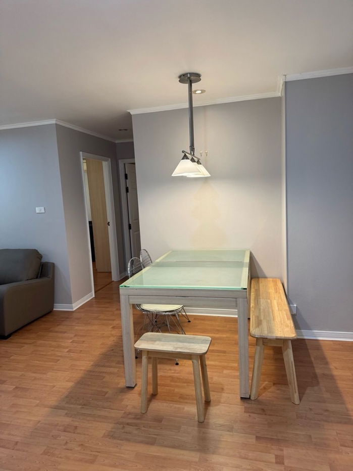 picture WS2068 🏢 [For rent] Lumpini Ville Cultural Center, the largest room in the project! Near MRT Huai Khwang, only 19,000 baht/month. - 3/12