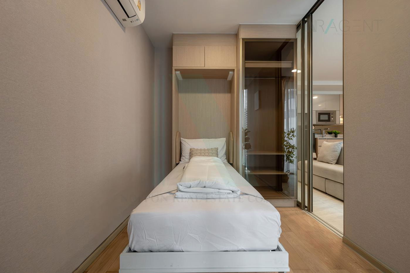 picture 🔺 For Rent Condo WALDEN ASOKE Building 1, Floor 4,2 bed room, Room size 48 sqm - 7/8
