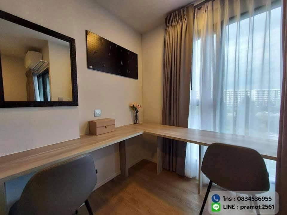 รูป 💧ให้เช่า​ เคฟ​ ทียู​ ห้อง​ 28 ตรม.วิวสระ, สวน, ตึก​ C.ชั้น​ 4, ตกแต่งพร้อมอยู่,  เครื่องไฟฟ้าครบ - รูปที่ 11/19