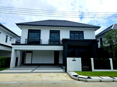 บ้านเดี่ยว ถนนราชพฤกษ์-นนทบุรี : บ้านหรู เศรษฐสิริ สะพานมหาเจษฎาบดินทร์ฯ โครงการใหม่ ติดถนนใหญ่  ใกล้จตุจักร บางซื่อ เพียง 5 นาทีจากวงเวียนพระราม 5