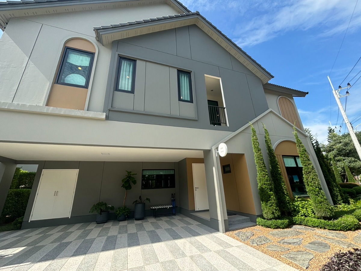 รูป ขายบ้านตัวอย่าง Fully furnished อณาสิริพายัพ แปลงหัวมุมหน้าสวน วิวสวย - รูปที่ 8/11