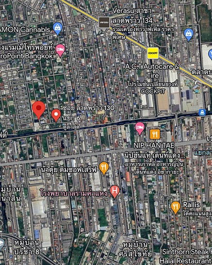 รูป ขายที่ดิน ใกล้รถไฟฟ้าสายสีเหลือง ซ.ลาดพร้าว 130 (ซ.รามคำแหง 81) ขนาด 326 ตารางวา เหมาะสร้างคอนโด ทาวน์โฮม - รูปที่ 8/10