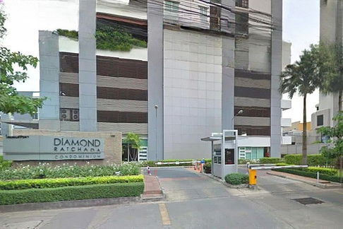 📍ให้เช่า คอนโดใจกลางรัชดา ไดมอนด์ รัชดา (Diamond Ratchada) ทาวเวอร์ A – ห้องมุม ชั้น 9 ใกล้ MRT ห้วยขวาง