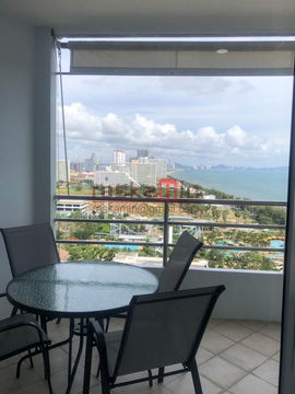 ให้เช่า คอนโด View Talay 3 | สตูดิโอ 59 ตร.ม. | ชั้นสูง วิวทะเล | 18,000 บาท/เดือน