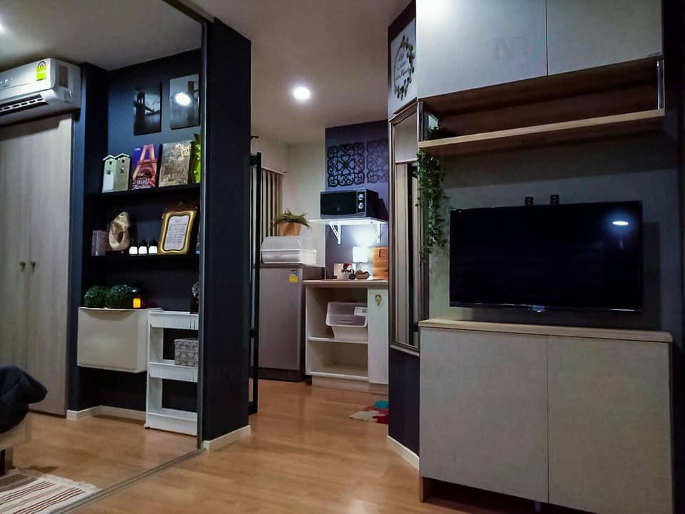 picture For Rent Condo LUMPINI VILLE ONNUT - PHATTHANAKAN Building C1, Floor 2,1 bed room, Room size 23.00 sqm - 7/8
