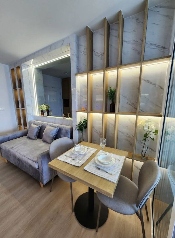 รูป 🩸 ให้เช่า​ Terra​ ​Residence​ วิวธรรมศาสตร์, ทิศเหนือ, พท.30 ตรม.ชั้น​ 31, บิ้วอินน์จัดเต็ม, เครื่ิองดูดควัน, เครื่ิองอบผ้า - รูปที่ 1/24