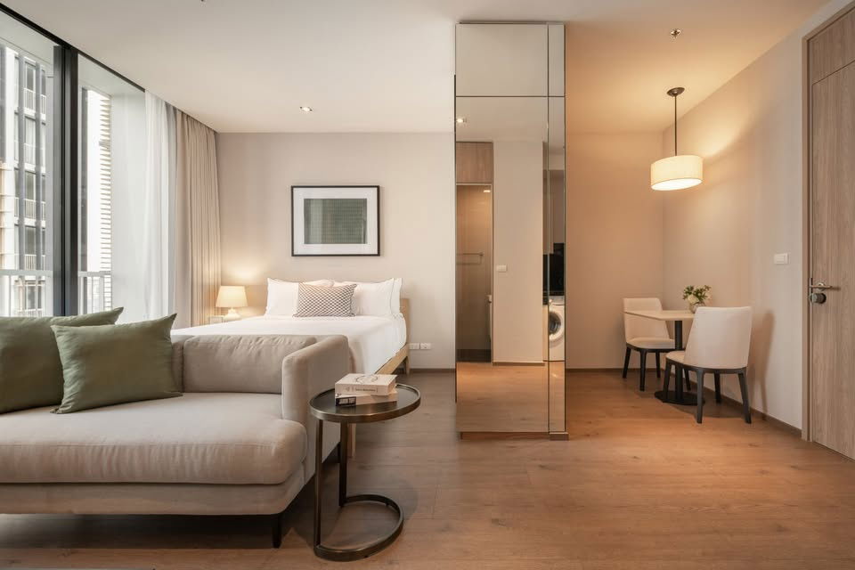 picture WS2066 🏢 [For rent] Park Origin Phrom Phong, free WiFi, only 26,000 baht/month - 5/11