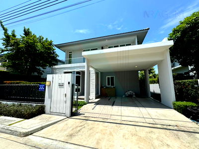 บ้านเดี่ยวให้เช่า : 📌 ให้เช่าบ้านเดี่ยว 2 ชั้น มัณฑนา บางนา-วงแหวน 4 ห้องนอน 4 ห้องน้ำ