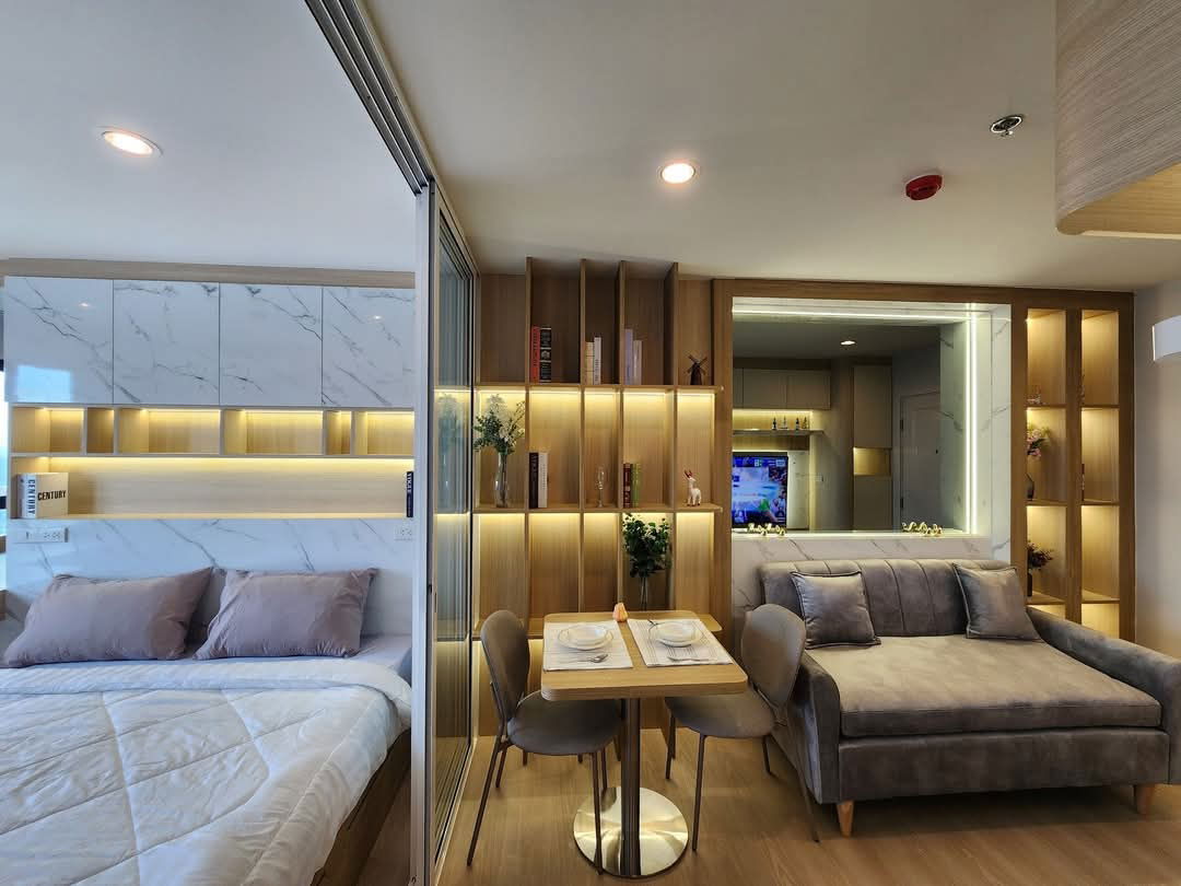 รูป 🩸ให้เช่า​ Terra​ residence​ ​1​ ห้องทิศเหนือ​, วิวธรรมศาสตร์, พท.30 ตรม.ชั้น​ 30, บิ้วอินน์จัดเต็ม, มีเครื่ิองดูดควัน, เครื่ิองอบผ้า - รูปที่ 11/25