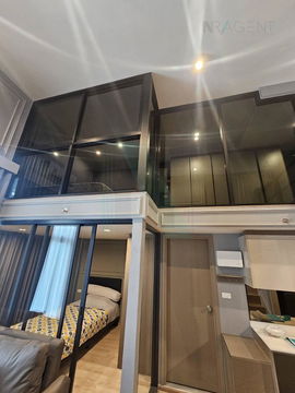 🚩 For Rent Condo IDEO RAMA 9 - ASOKE Building 1, Floor 30,Duplex 2 bed room, Room size 53 sqm