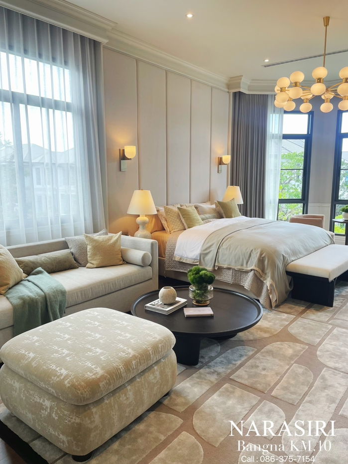 รูป 🏡 ขายบ้านตัวอย่าง NOHO 5 | Narasiri บางนา กม.10 – ตกแต่งครบทั้งหลังพร้อมอยู่ทันทีด้วยเฟอร์นิเจอร์นำเข้าระดับโลก - รูปที่ 4/17