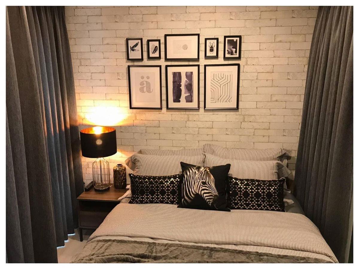 รูป 🚩ให้เช่า​  Kave​ Condo​ ตรงข้าม​ ม.กรุงเทพ​ ตึก​ A​ ชั้น​ 5, ​ พท.​26​ ​ตรม.​ ตกแต่ง​ ​Modern, เครื่องไฟฟ้าครบ - รูปที่ 6/14