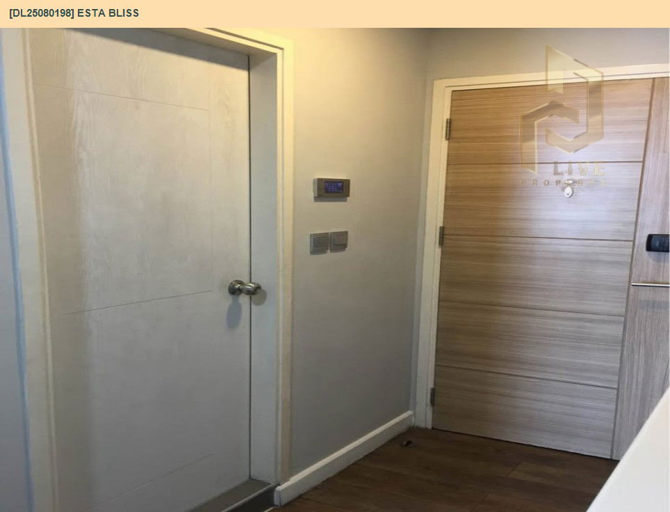 picture DL25080198 Condo for rent, Esta Bliss near -, ready to move in, call urgently 0656133286 LineID @655ebbvc - 8/17