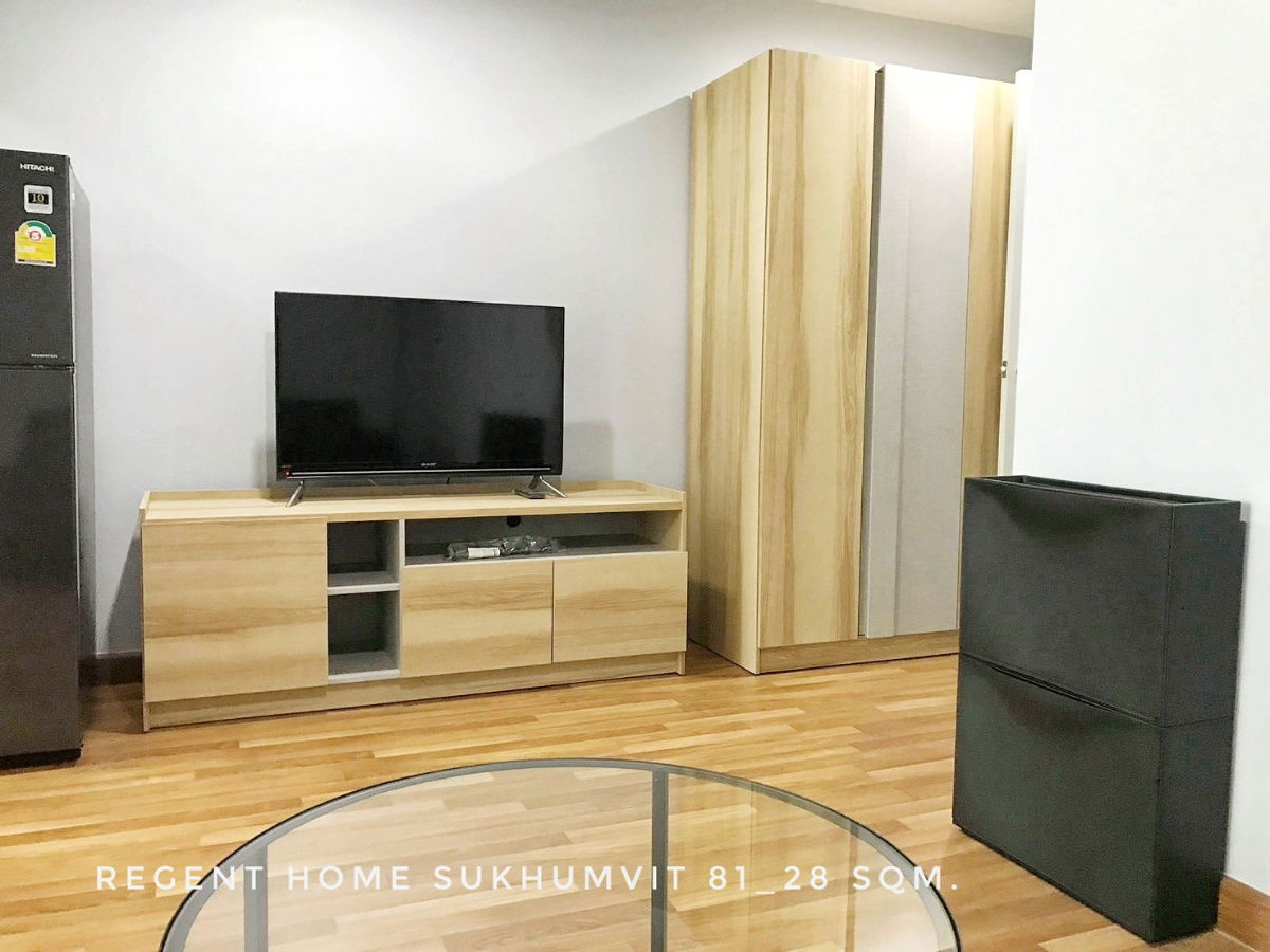 รูป คอนโดให้เช่า Regent Home สุขุมวิท81 วิวสระว่ายน้ำ เฟอร์ครบ ใกล้BTS อ่อนนุช โลตัส - รูปที่ 3/10