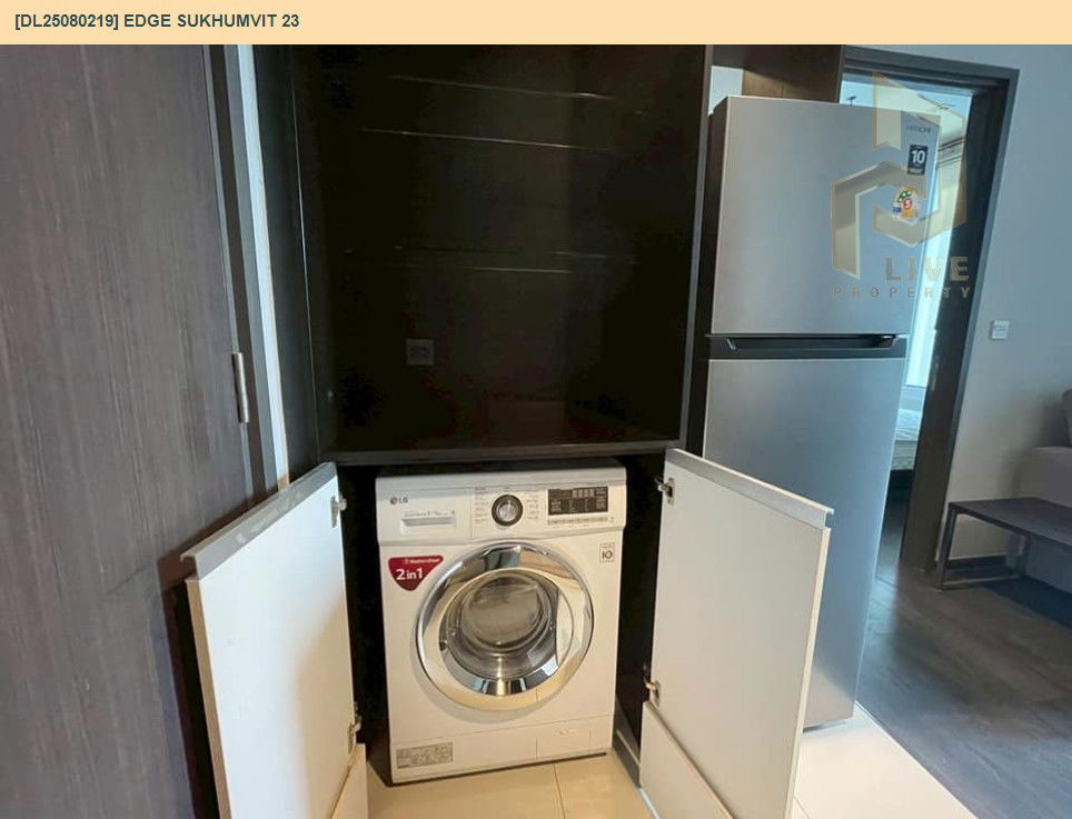 picture DL25080219 Condo for rent, Edge Sukhumvit 23 near BTS Asok, ready to move in, call urgently 0656133286 LineID @534wlwof - 11/11