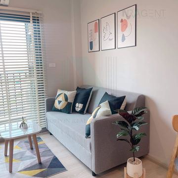 🎉 For Rent Condo NUE NOBLE SRINAKARIN-LASALLE Building 1, Floor 27,1 bed room, Room size 26.00 sqm