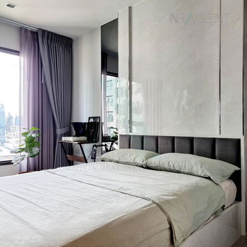 For Rent Condo LIFE ASOKE - RAMA 9 Building A, Floor 22,Studio, Room size 28.00 sqm