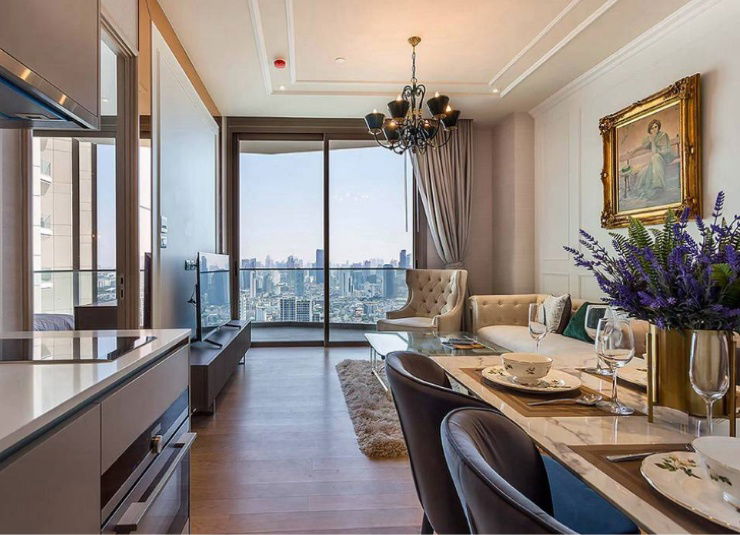 picture ‼️For rent✨ Magnolias Waterfront Residences 🔥Line ID: @034etfin 📲1 bedroom 1 bathroom‼️ BTS Charoen Nakhon 💛 Near ICONSIAM - 5/19
