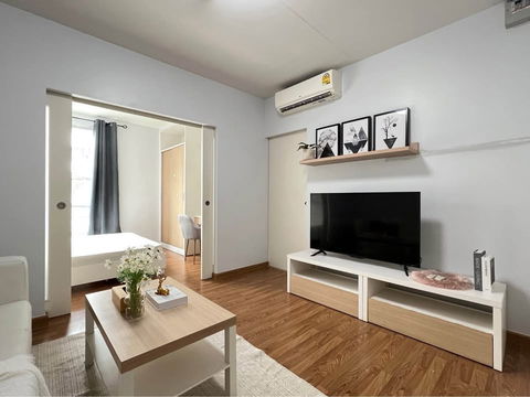 WS2065 🏢 [For rent] Condo The Seed Ratchada - Huai Khwang, near MRT Huai Khwang, only 12,000 baht/month.