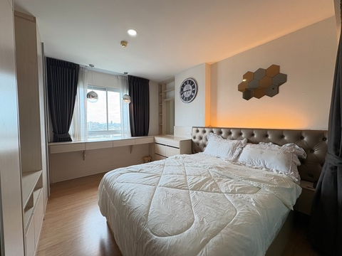🔥🔥เช่าห้องสวย พร้อมอยู่!! ศุภาลัย เวอเรนด้า รัชวิภา-ประชาชื่น 1Bed 43.25 ตร.ม.ชั้น 20 ตึก Center วิวสระ สอบถาม LINE ID: @atfirm📲