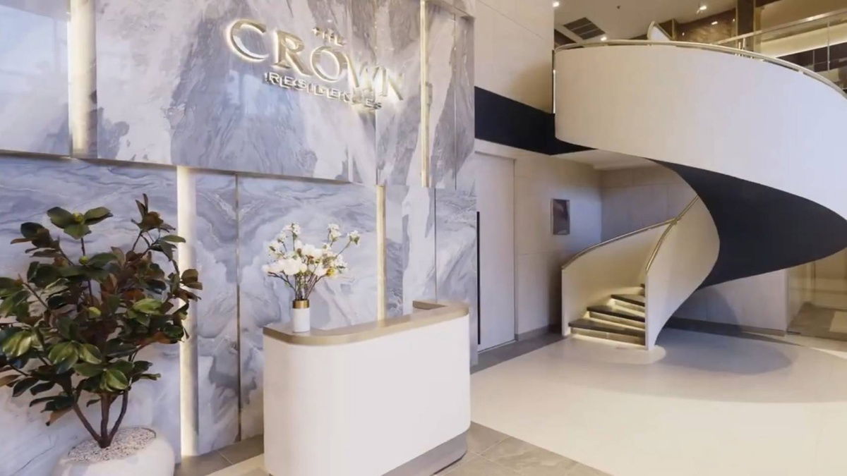 picture Condo for rent: The Crown Residences ( 35sq.m.), high floor, beautiful view, near MRT Lumpini. - 8/18