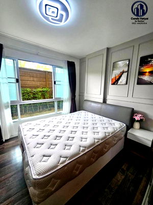 Condos for rent Central Festival Hadyai : For rent: D Condo Kanchanavanich, Building A, 1st floor, ready to move in, 6,500 baht/month