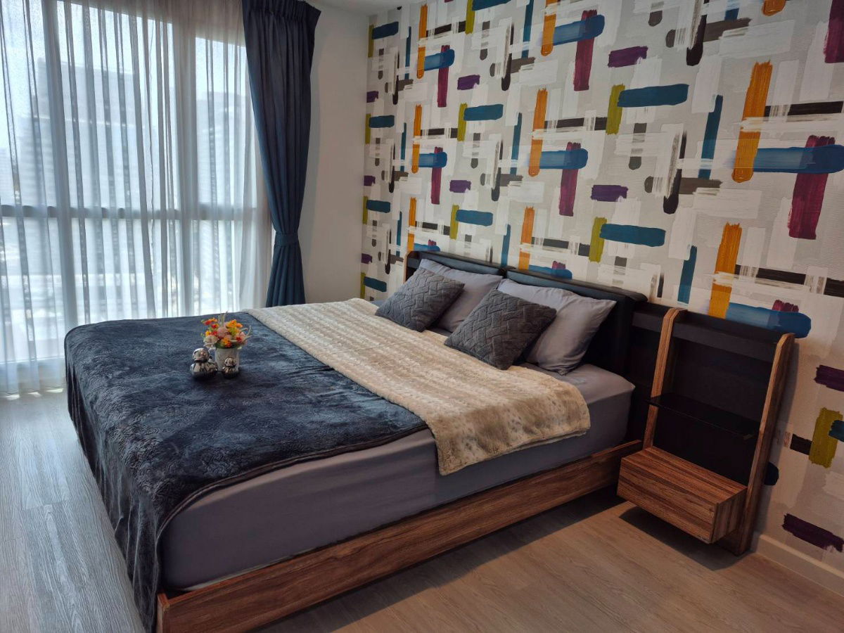 picture 🏢 For Rent 1Bedroom - Rhythm Sathorn Narathiwas 38Sq. Fully furnished , Beautiful room - 6/10