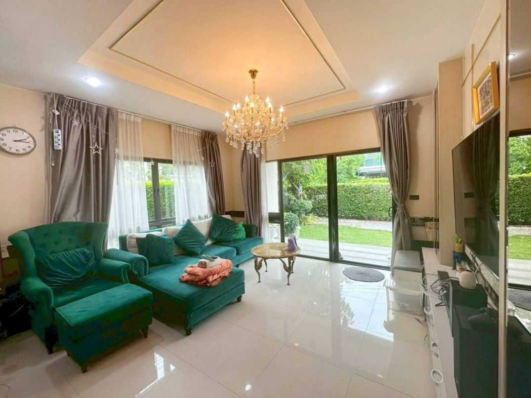 รูป ✨ บ้านเดี่ยวหลังใหญ่ แปลงมุม บรรยากาศเงียบสงบ ร่มรื่น โครงการ เศรษฐสิริ ปิ่นเกล้า – กาญจนาฯ เข้า-ออกสะดวก ใกล้วงแหวนฯ และทางด่วนศรีรัช - รูปที่ 4/11