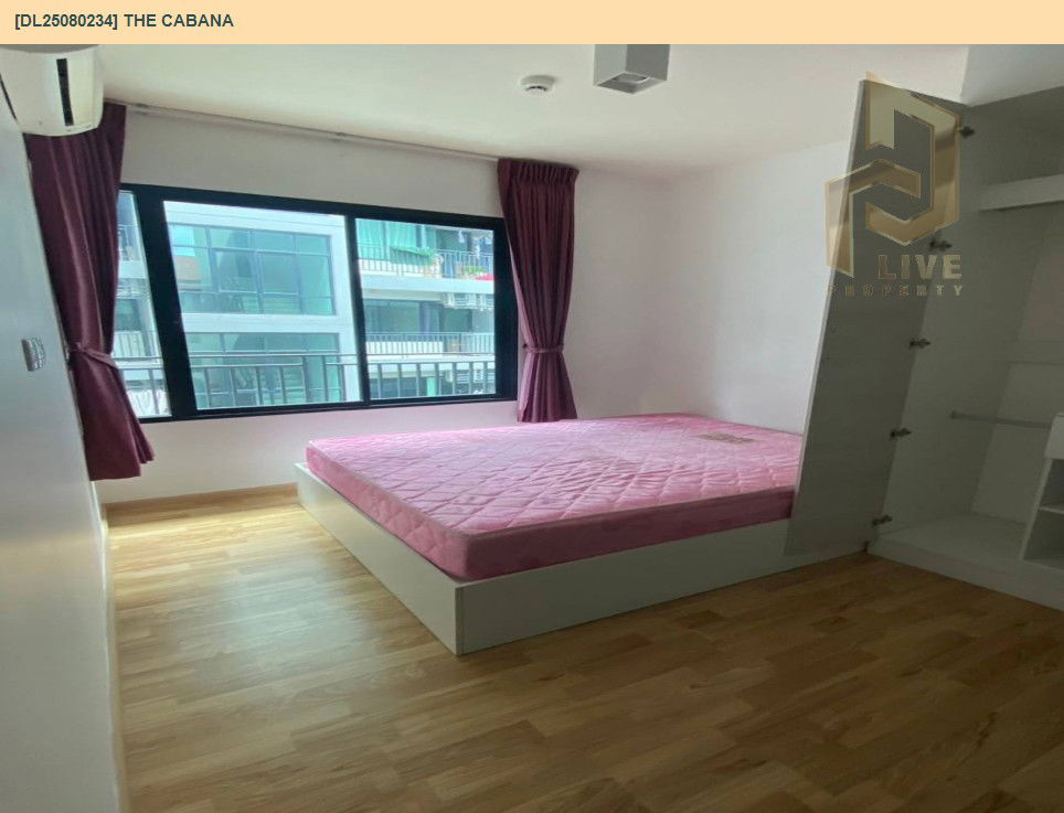 รูป DL25080234 ให้เช่าคอนโด เดอะ คาบาน่า (The Cabana) ใกล้ BTS สำโรง พร้อมเข้าอยู่ โทรด่วน 0638692663 LineID @655ebbvc - รูปที่ 5/9
