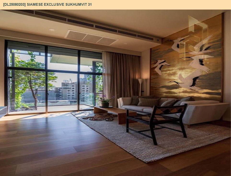 รูป MDL25080203 ให้เช่าคอนโด ไซมิส เอ็กซ์คลูซีฟ สุขุมวิท 31 (Siamese Exclusive Sukhumvit 31) ใกล้ BTS พร้อมพงษ์ พร้อมเข้าอยู่ โทรด่วน 0638692663 LineID @534wlwof - รูปที่ 3/7